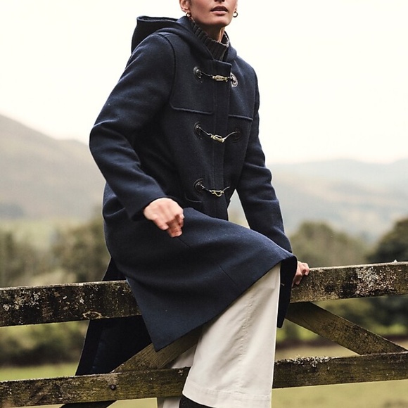 J Crew Collection toggle coat in Italian wool-blend melton - Picture 4 of 15